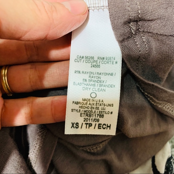 ⭐️ ELLA MOSS Draped One Shoulder Peplum Top - Picture 6 of 7